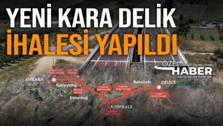 120 kilometrelik Ankara-Kırıkale-Delice Otoyol Projesi ihalesini 43.5 milyar TL bedelle Fernas İnşaat aldı.