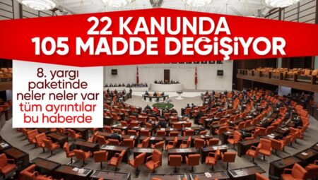 8. yargı paketinden detaylar! 105 husus değişiyor: İsimli para cezaları, kontrollü özgürlük…