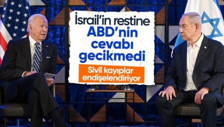 ABD’den İsrail’in restine yanıt: Endişelerimiz var