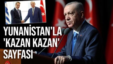 Cumhurbaşkanı Erdoğan, Atina ziyareti öncesi Yunan gazetesi Kathimerini’ye konuştu: Tıpkı denizi paylaşıyoruz… Aramızdaki sıkıntıların uyuşmazlıklara yol açmasına müsaade verip vermemek bizim elimizdedir. Bu yüzden ‘kazan kazan’ unsurundan bahsettim.