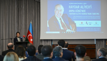 Haydar Aliyev Türk Dünyası Burs Programı İstanbul’da tanıtıldı