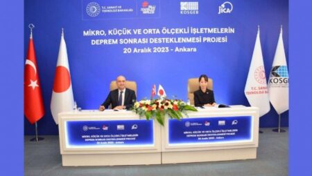 KOSGEB ile JICA arasında deprem bölgesi için yeni finansman anlaşması yapıldı