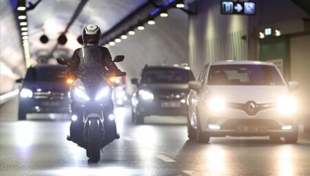 Trafikteki motosiklet sayısında rekor kırıldı