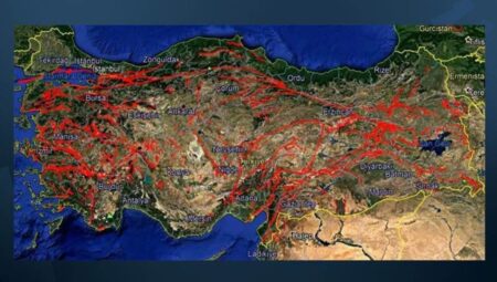 Türkiye diri fay hattı haritası güncellendi: İşte riskli olan ilçeler