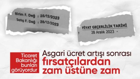 Zamlı asgari ücret cebe yansımadan market raflarını güncelledi