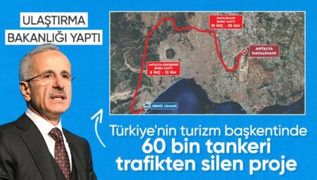 Antalya Havalimanı’nda dev hizmet! Abdulkadir Uraloğlu açıkladı: 40 kilometrelik boru hattı devrede