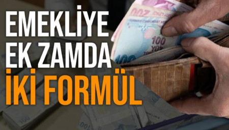 Emekliye ek zam için iki formül masada…