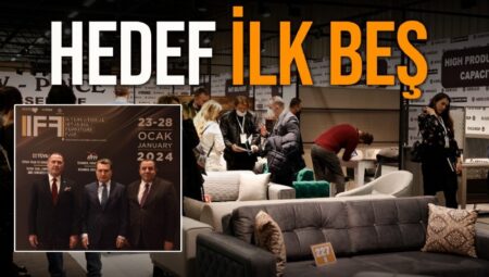 IIFF Uluslararası İstanbul Mobilya Fuarı 23-28 Ocak tarihleri arasında yapılacak. Fuara yerli ve yabancı bini aşkın firma katılıyor