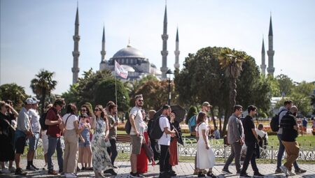 İstanbul’a 2023’ün 11 ayında gelen yabancı turist yüzde 9 arttı