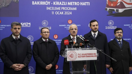 İstanbul’da günde 1 milyon yolcu taşıyacak metro hattı şubat sonunda açılıyor