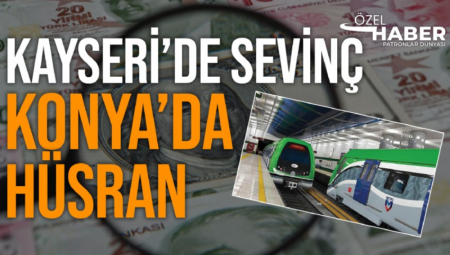 Kayseri-Yerköy hızlı tren projesi için Doğuş Grubu finansmanı bulurken, 4 yıldır yurt dışı kredisi bulunamayan Konya metro ihalesinin iptali söz konusu