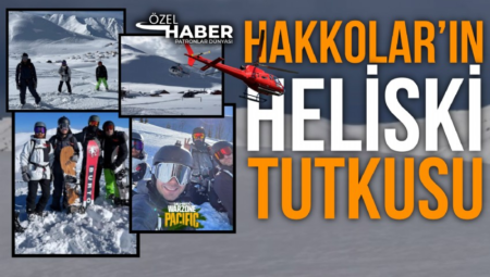Vakko’nun veliahtları Allan Hakko ve Can Hakko, arkadaşları ile Rize Kaçkar Dağları’nda heliski yaptı