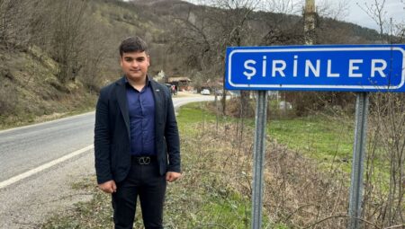 Genç muhtar Şirinler Köyü’nde göreve başladı!