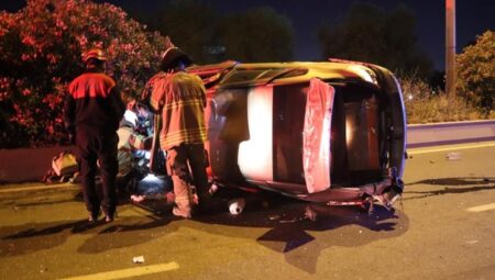 İzmir’de kaza: Otomobil takla attı, 1 kişi ağır yaralı!