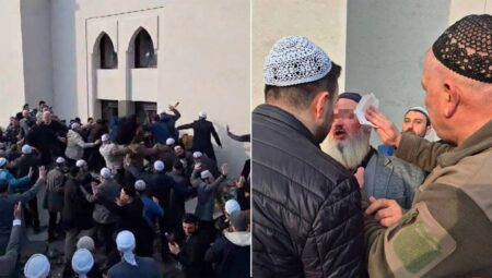 Menzilde taşlı-sopalı kavga: Miras tartışması cami avlusunda şiddetlendi