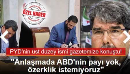 Türkiye Gazetesi, PYD Lideri Salih Müslim ile Çarpıcı Röportaj Yaptı!