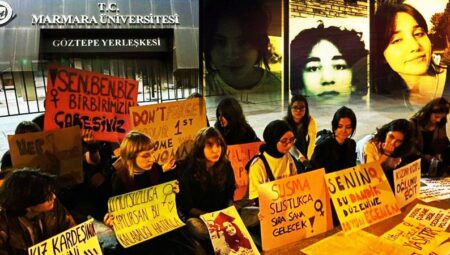 Protesto Eden 5 Kadın Öğrenciye Cumhurbaşkanına Hakaret Suçlaması!