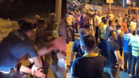 Bursa’daki Orhaneli Yangını’nın Gözaltındaki Şüphelisi: FETÖ’den İhraç Edilmiş Eski Asker!  
Emniyet Önünde Kalabalık Toplandı