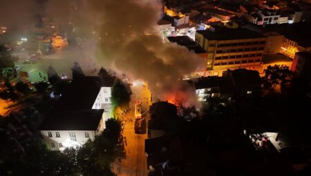 Kütahya’da İş Yerinde Yangın Paniği: Alevler Kontrol Altına Alındı!