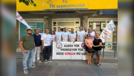 PTT Çalışanlarına İş Bırakma Eylemine Katılma Yasağı Uygulandı!