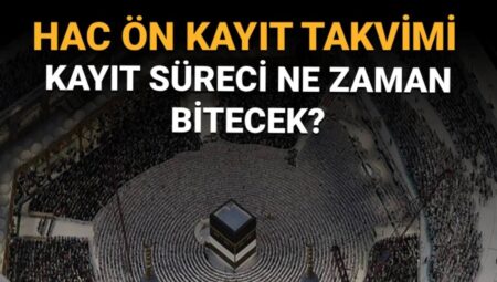 Hac İçin Ön Kayıt ve Yenileme Süreci Sürüyor!