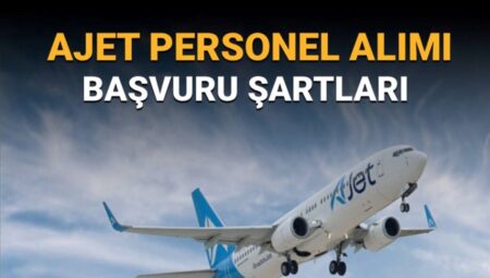 AJet, Kaptan ve II. Pilot Alımı İçin Başvuruları Başlattı!  
Pilot Adayları İçin Başvuru Süreci Detaylandı