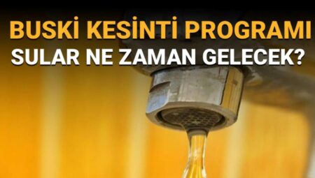 Bursa Nilüfer’de Su Kesintisi Devam Ediyor: BUSKİ’den Yeni Açıklama!