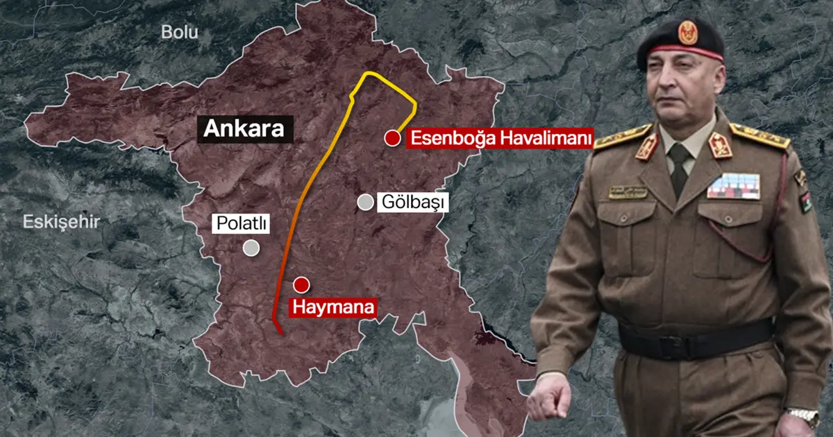 Libya’nın Genelkurmay Başkanı’nın Uçuşu Ankara’da Korkunç Bir Kazayla Sonlandı