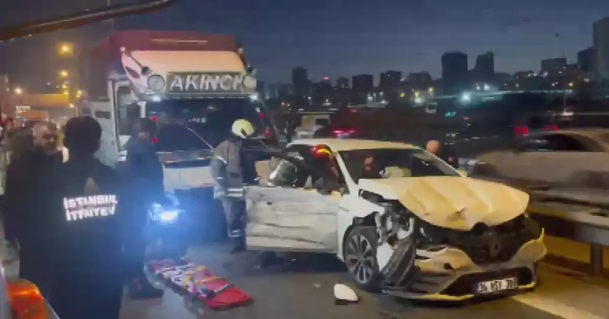 Büyük Zincirleme Kaza: TEM’de Üç Şerit Kapandı!