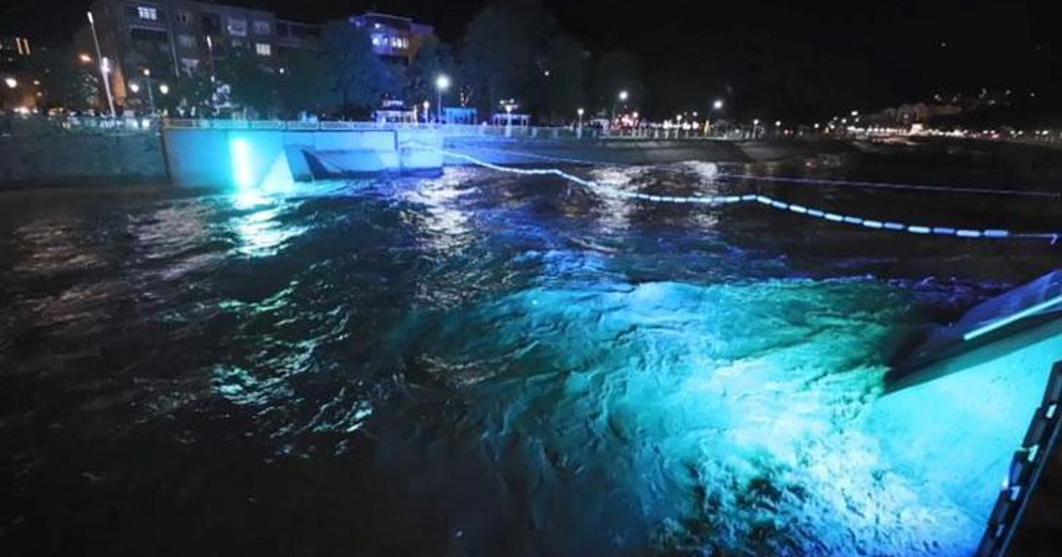 Tokat’ta Yeşilırmak Nehri’nde Su Seviyesi Tehlikeli Boyutlara Ulaştı!