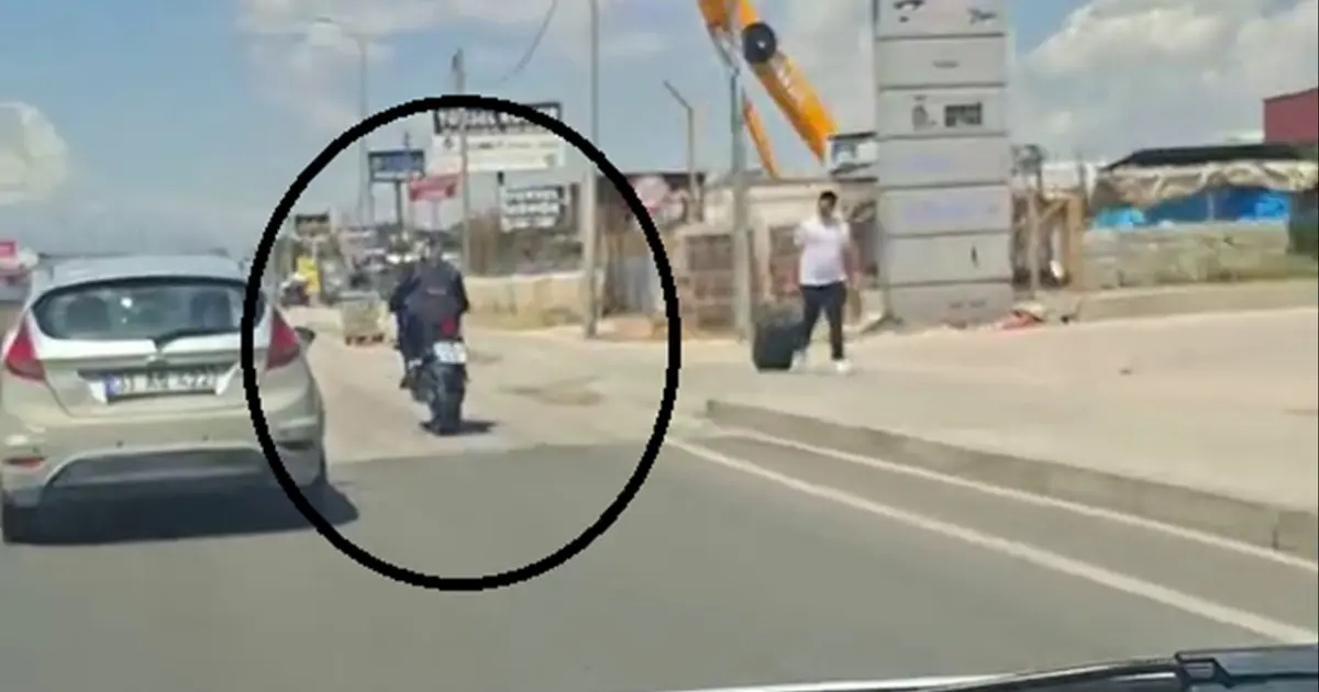 Trafikte Tek Teker Üstünde İlerleyen Sürücüye 46 Bin TL’lik Şok Ceza!