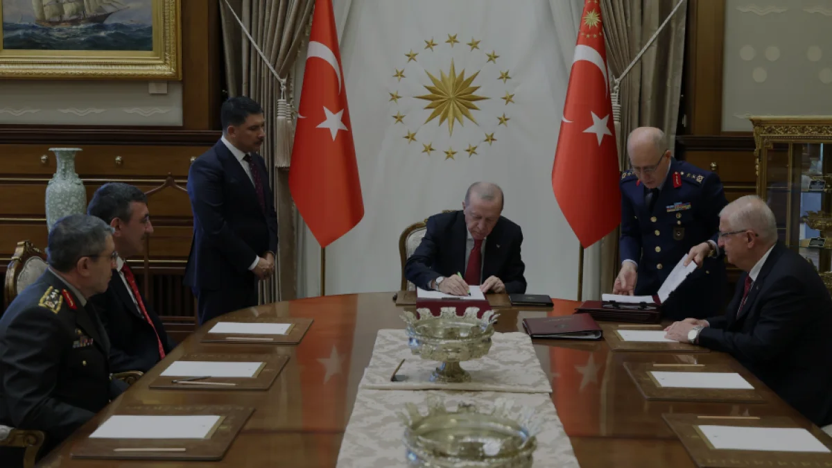 2026 Yüksek Askeri Şura Kararları Açıklandı