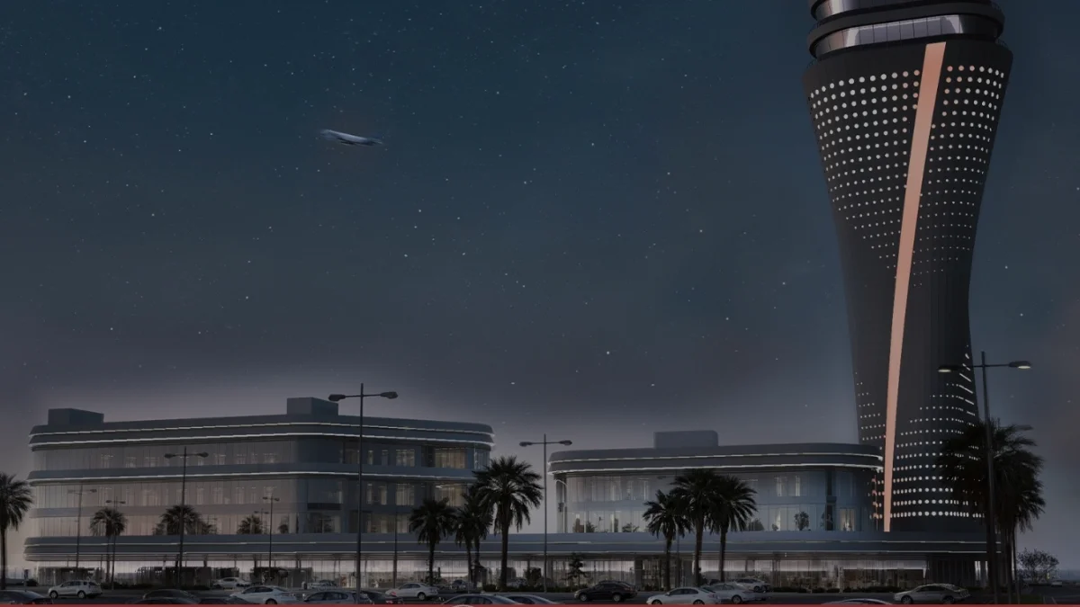 Antalya Havalimanı Yeni Kontrol Kulesinde 46 Metre Geride Kaldı