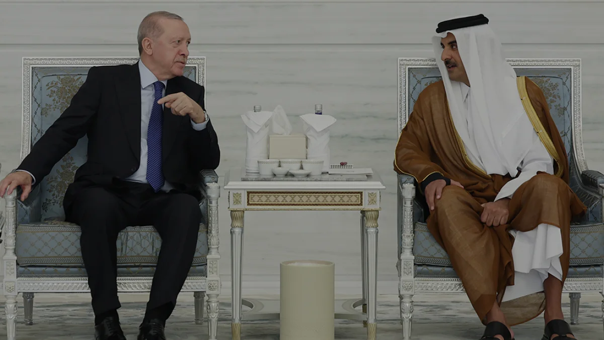 Cumhurbaşkanı Erdoğan Katar Emiri Temim ile Doha’da Görüştü