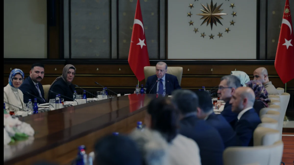 Cumhurbaşkanı Erdoğan Şehit Yakınları ve Gazilerle Buluştu