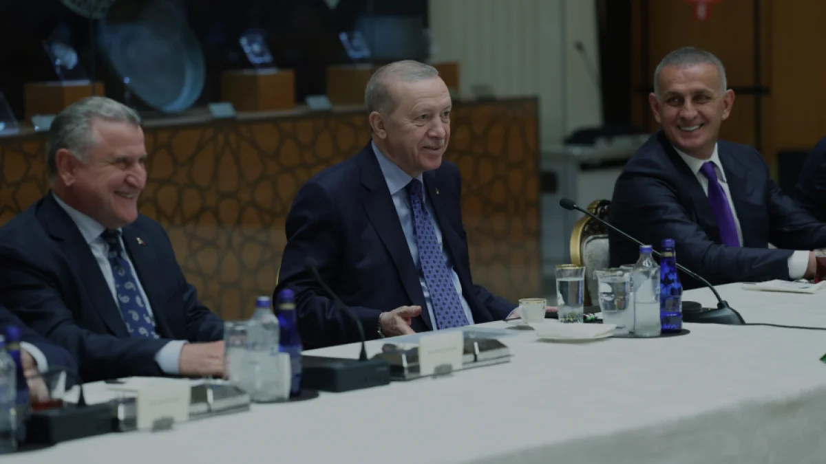 Cumhurbaşkanı Erdoğan Trendyol Süper Lige Yükselen Takımları Kabul Etti