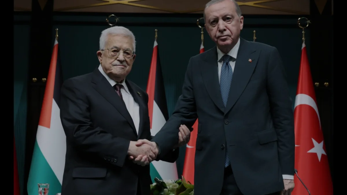 Cumhurbaşkanı Erdoğan ve Abbas Ankara’da Görüştü