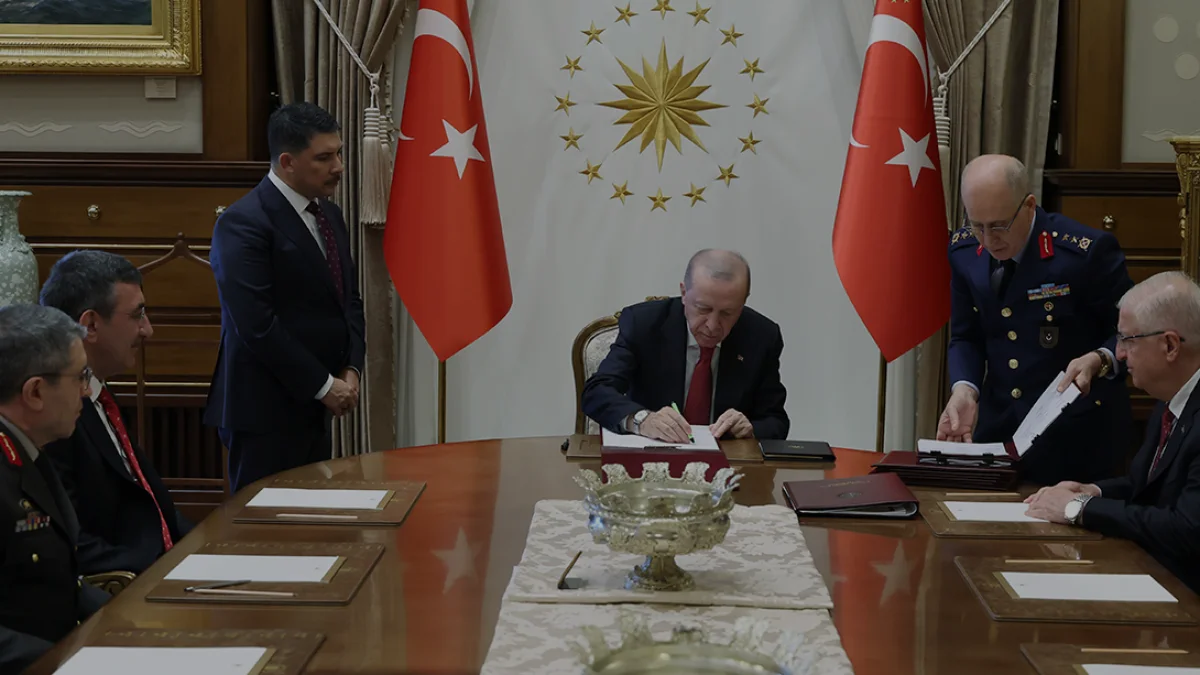 Cumhurbaşkanı Erdoğan Yüksek Askeri Şura Kararlarını Onayladı