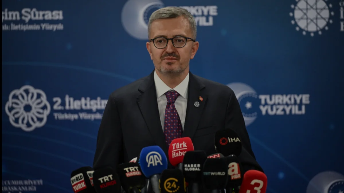 İletişim Başkanı Duran Türkiye’nin Yeni İletişim Vizyonunu Açıkladı