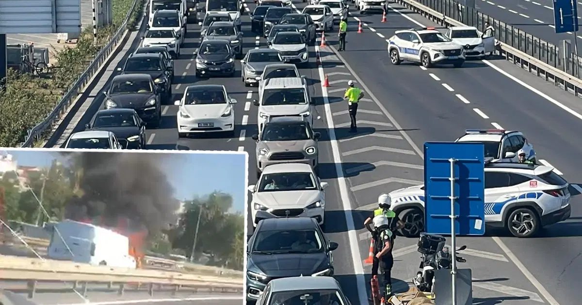 İstanbul Sahil Yolunda Yangın: Avrasya Tüneli İle İlgili Erişim Kesildi!