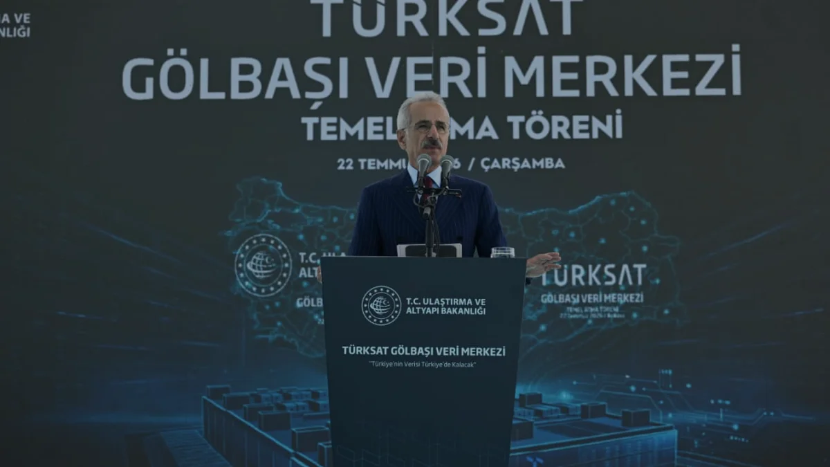 TÜRKSAT Gölbaşı Veri Merkezi İçin Temel Atıldı