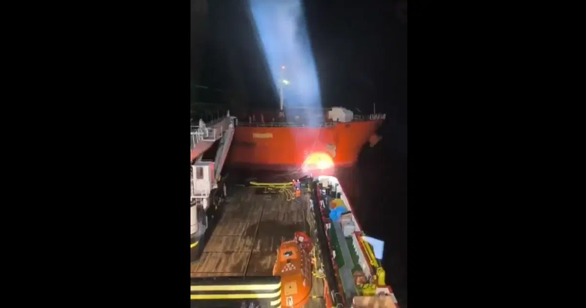 Marmara’da Petrol Yüklü Tanker Acil Yardım İstedi!
