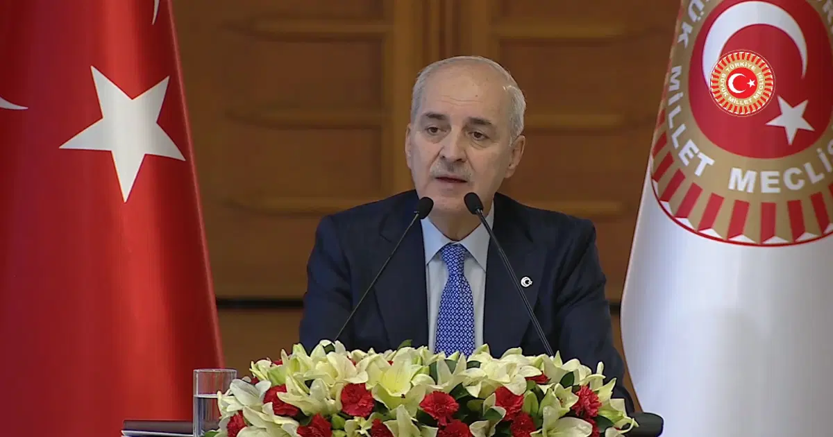 TBMM Başkanı Kurtulmuş: Terörsüz Türkiye İçin Örgüt Silahlarını Bırakmalı!
