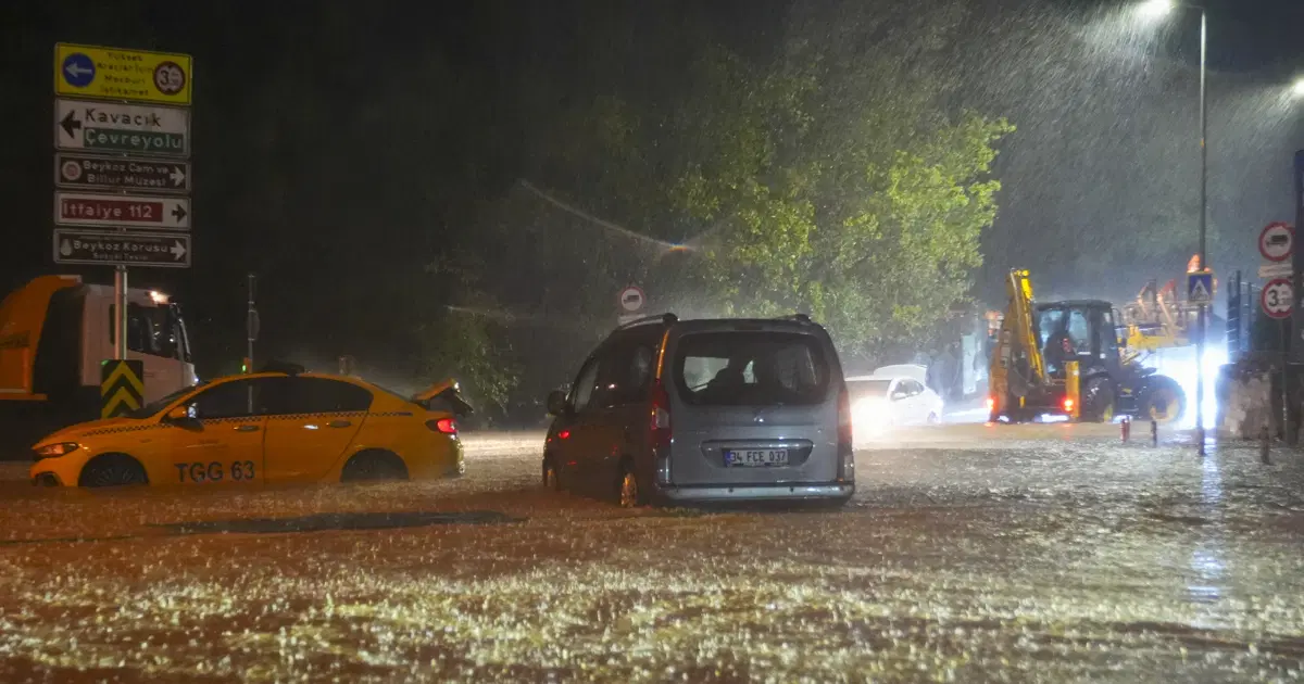 İstanbul’da Fırtına ve Sağanak Felaketi: 2 Ölü, Şehirde Hayat Durma Noktasında!