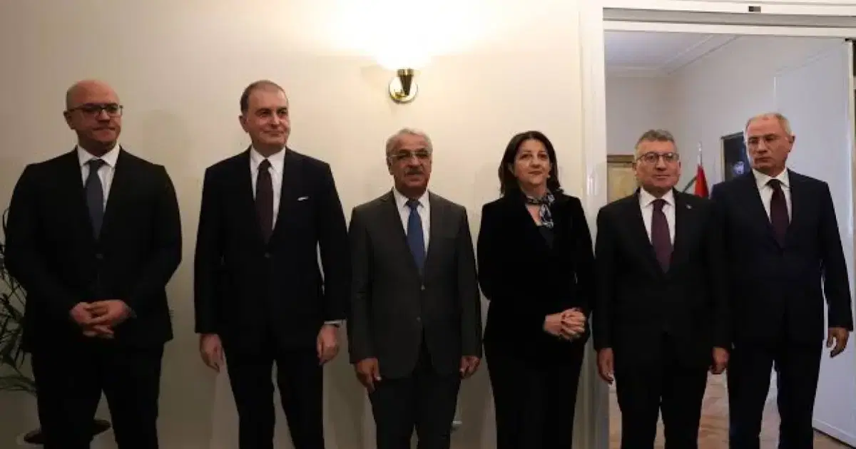 AK Parti ve DEM Parti İmralı Heyetinden Terörsüz Türkiye İçin Tarihi Görüşme