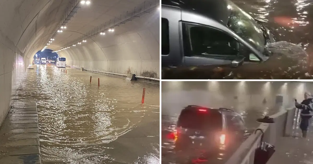 İstanbul’da Şiddetli Yağışlar Hayatı Felç Etti: Baba ve Kız Son Anda Kurtarıldı!